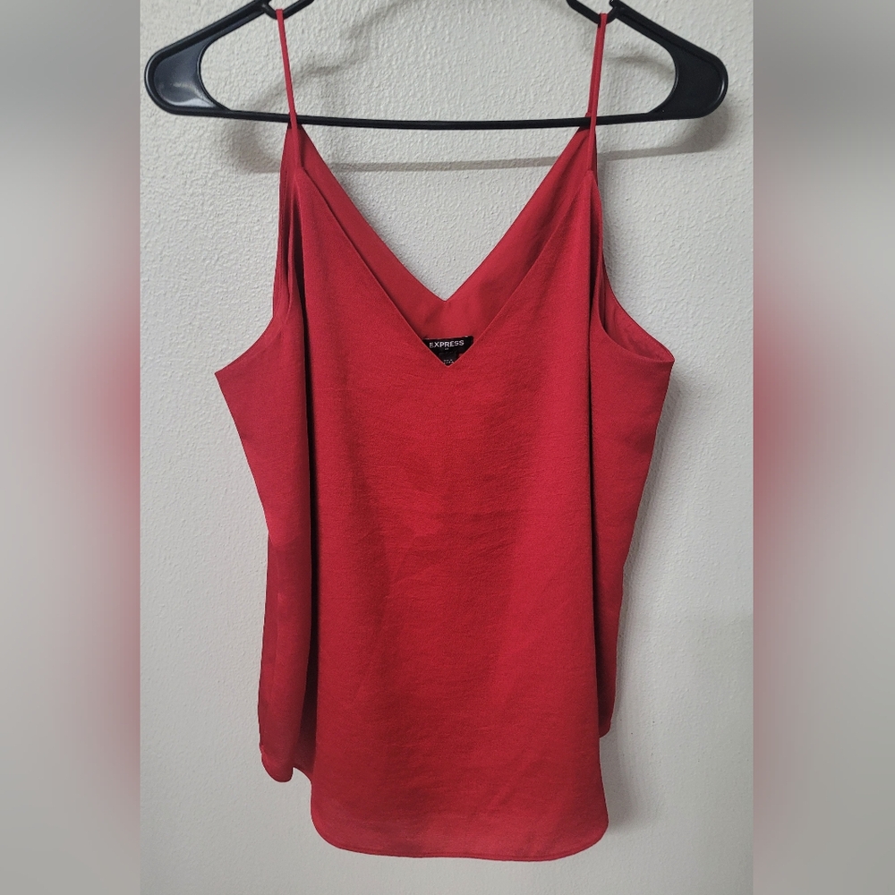 Express Red Women's Camisole Top Size M